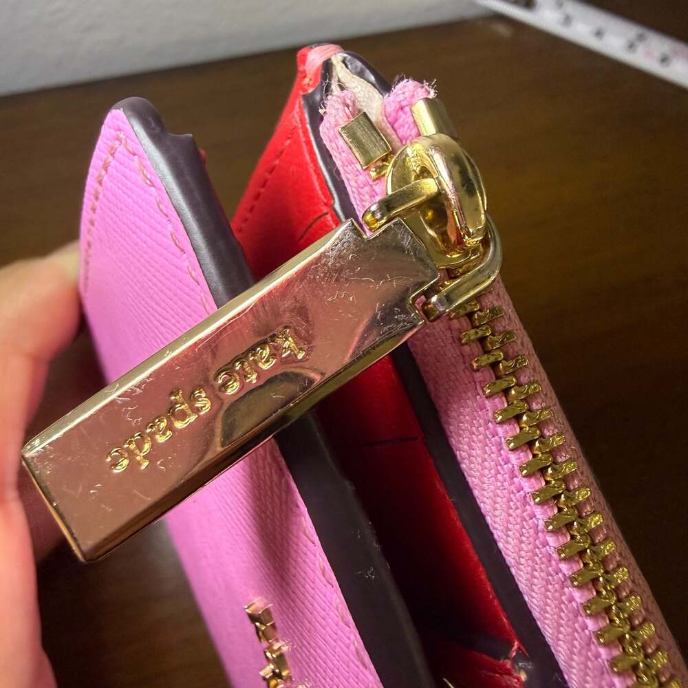 Kate Spade New York Staci Dual Zip Around Crossbody & Wallet Set Peony Blossom - Picture 8 of 16